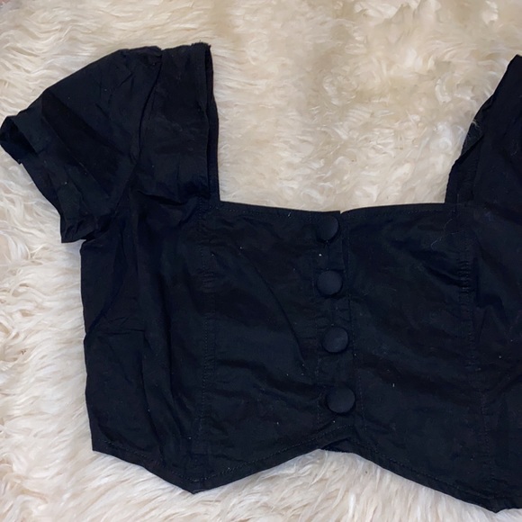 Cotton Candy Crop Top - Picture 2 of 5